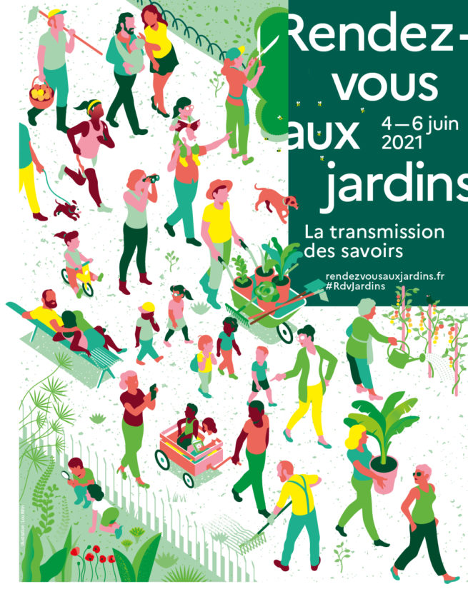 Visuel Rendez-vous aux Jardins 2021 - Lou Rihn